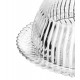Queijeira 20cm Por 13cm Imperatriz Em Cristal Ecológico Wolff Com Tampa
